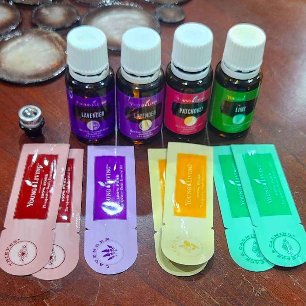 Young Living Essential Oils Collection - Lavender, Patchouli, Lime and More